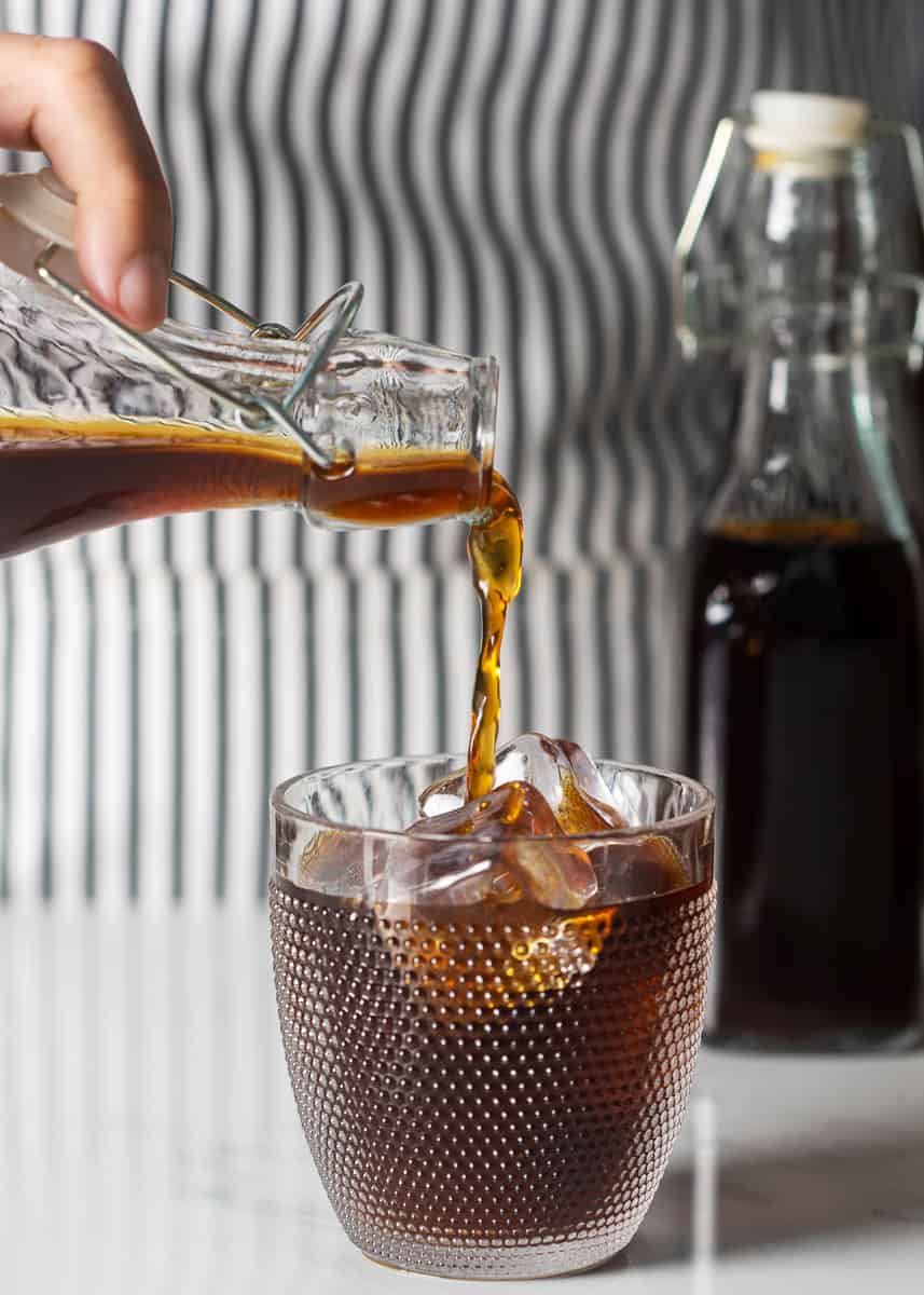 cold brew coffee tastes sweeter