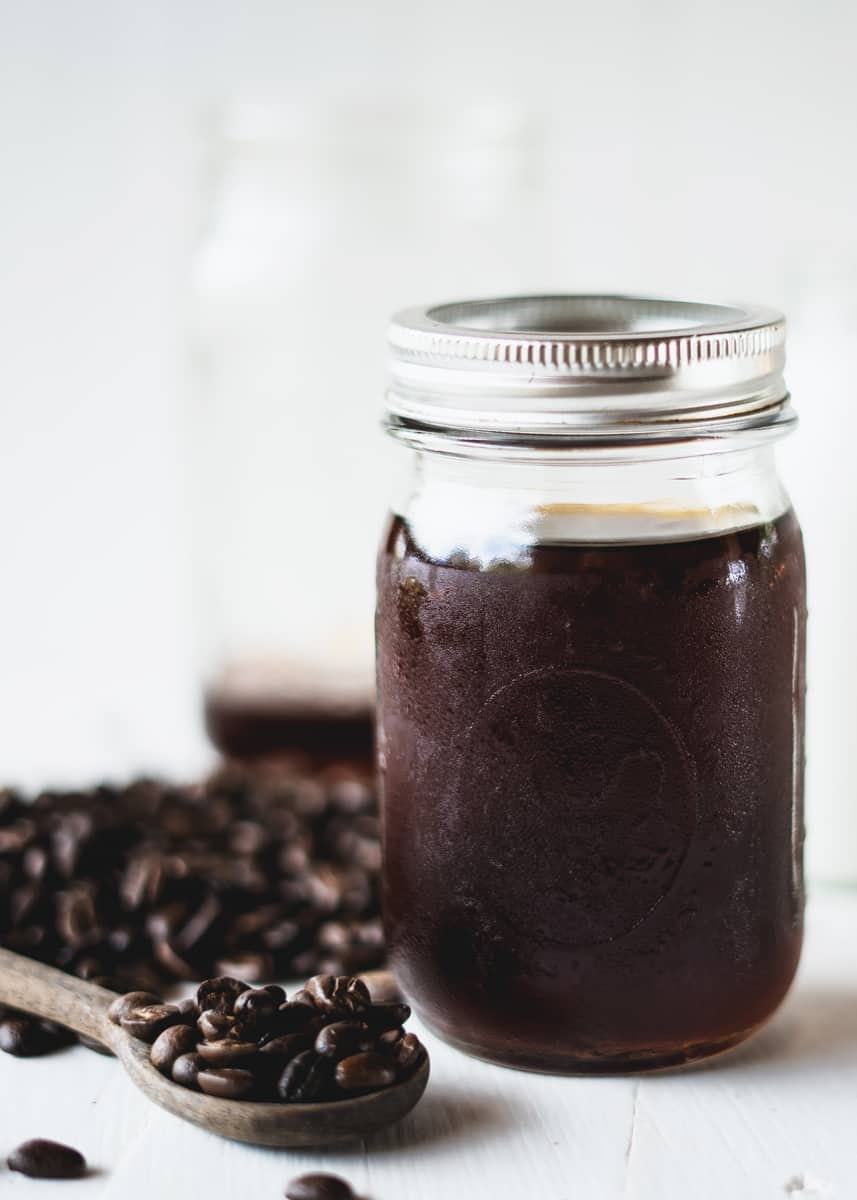 how to make cold brew coffee mason jar