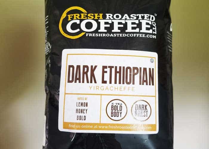 ethiopian coffee dark roast