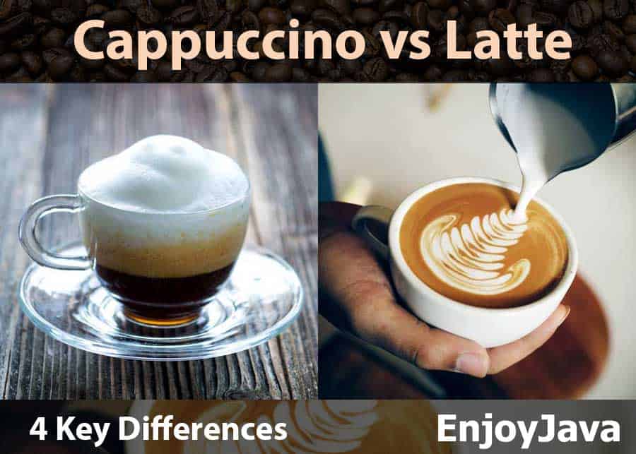 Cappuccino vs Latte