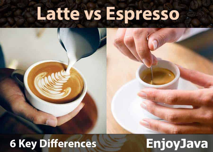 latte vs espress