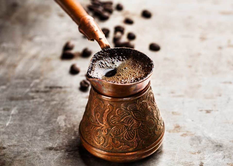 How To Make Turkish Coffee Cezve Simple 5 Step Recipe Enjoyjava