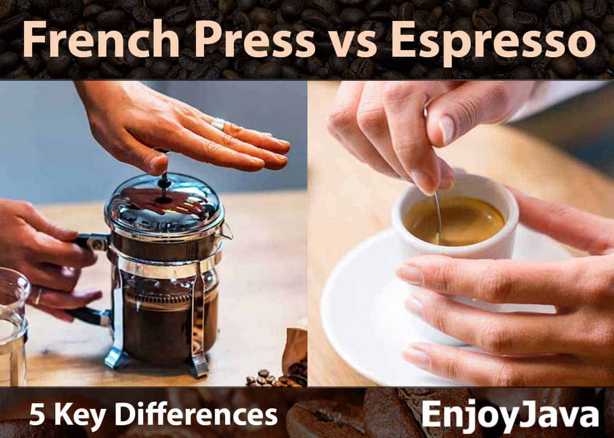 French Press vs Espresso
